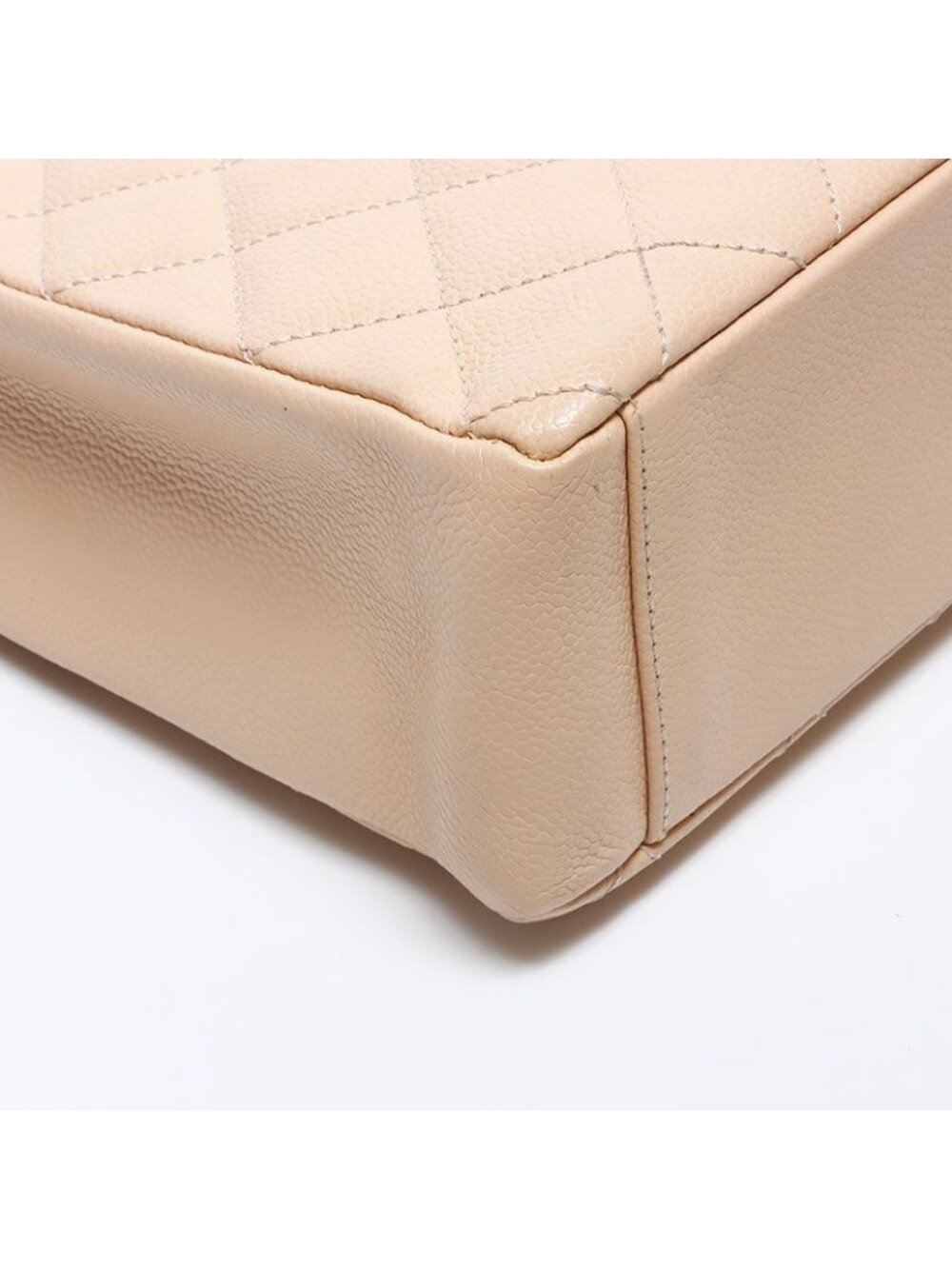 ★SOLD★ Chanel Shoulder Bag CC Logo Quilted Caviar Leather Chain - Picture 5 of 10